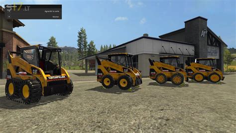 fs17 skid steer mower|farming simulator skid steer loader.